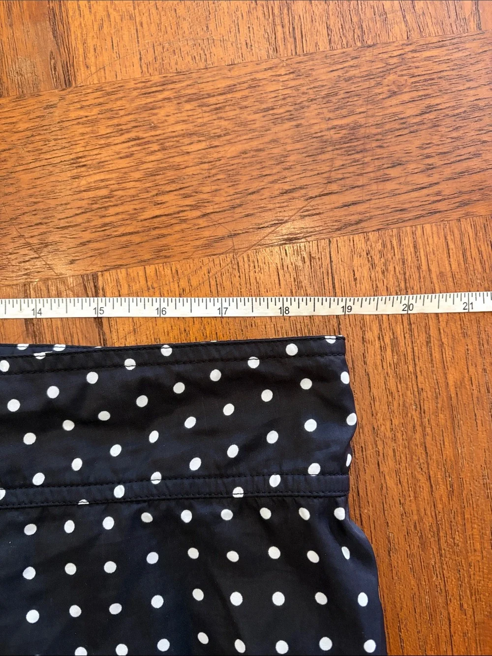 Ralph Lauren purple label (fake?) white polka dot Black Swim Board Shorts Sz L